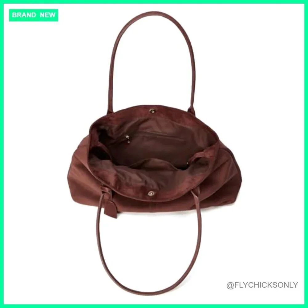 Large Capacity Faux Suede Hobo Shoulder Bag Tote Purse Satchel